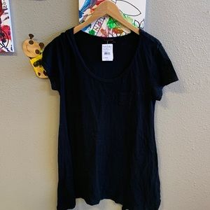 Fresh Produce Xl 💯 percent cotton. Extra long Black flowy Shirt